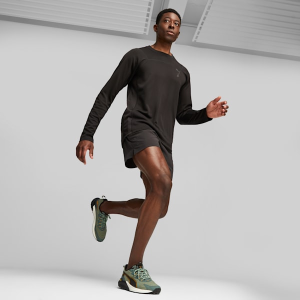 SEASONS Men's Lightweight 5" Woven Trail Running Shorts, PUMA Black, extralarge